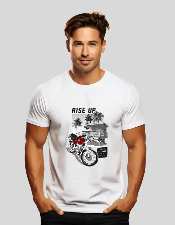 White_Cotton_Regular_Fit_T_Shirt_For_Unisex
