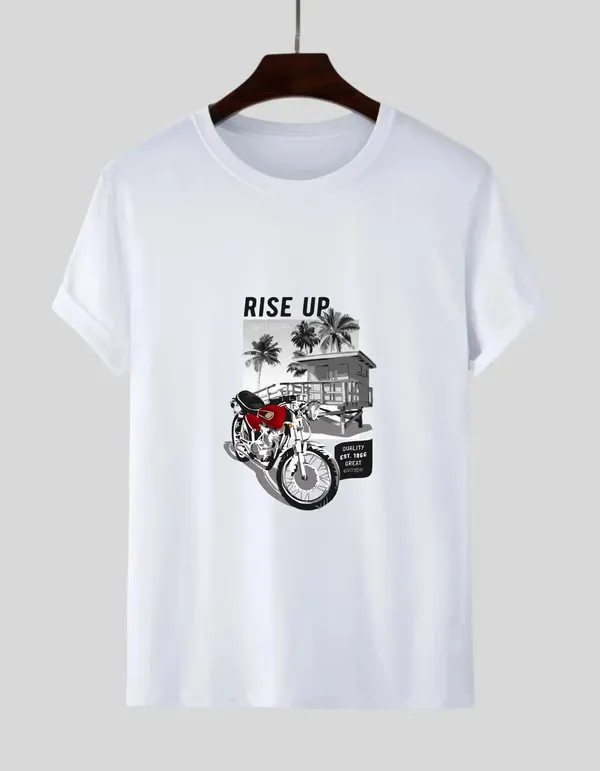 White_Cotton_Regular_Fit_T_Shirt_For_Unisex