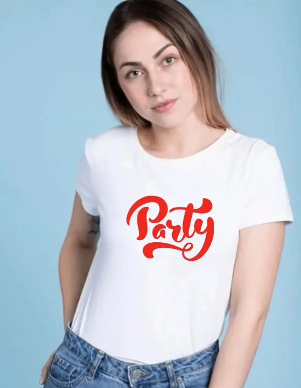 White_Cotton_Regular_Fit_T_Shirt_For_Women