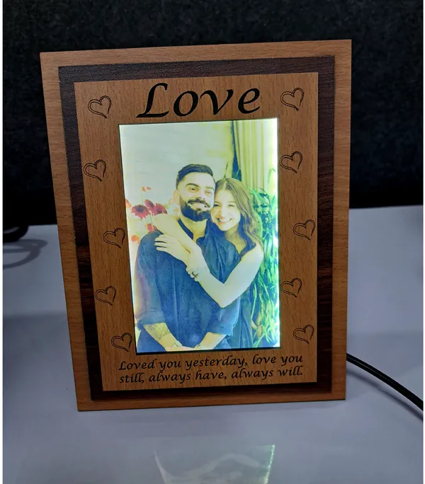 Brown_Personalized_Led_Photo_Frame_For_Decor