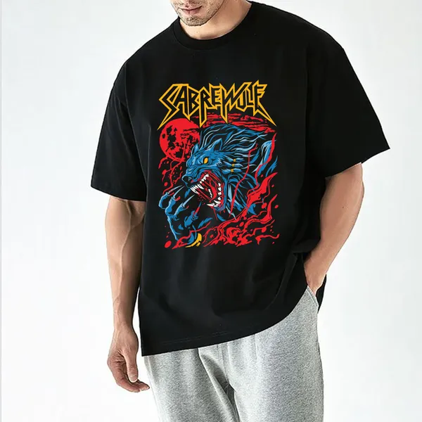 Black_Cotton_Printed_T_Shirt_For_Unisex