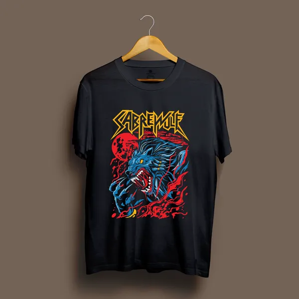 Black_Cotton_Printed_T_Shirt_For_Unisex