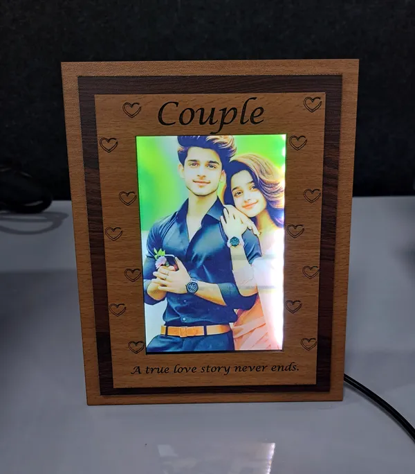 Brown_Personalized_Led_Photo_Frame_For_Decor