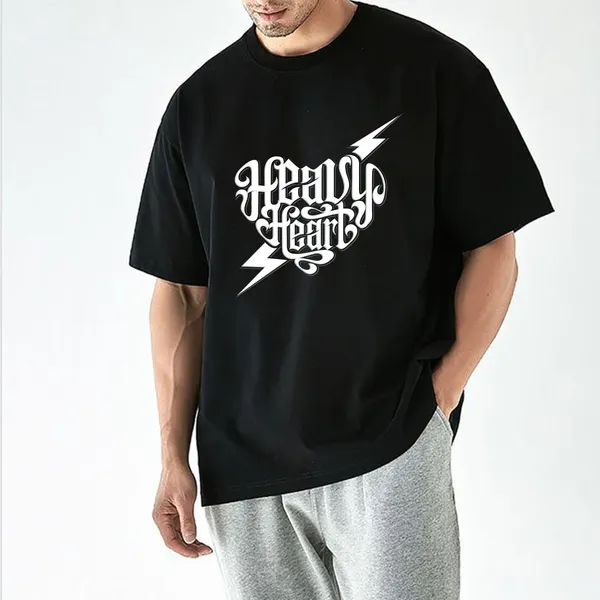 Black_Cotton_Printed_T_Shirt_For_Unisex