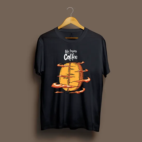 Black_Cotton_Printed_T_Shirt_For_Unisex