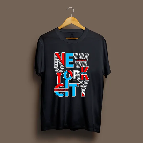 Black_Cotton_Printed_T_Shirt_For_Unisex