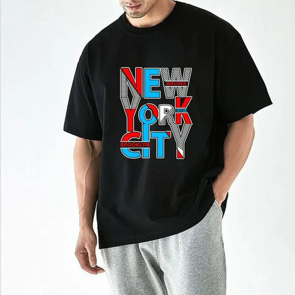Black_Cotton_Printed_T_Shirt_For_Unisex