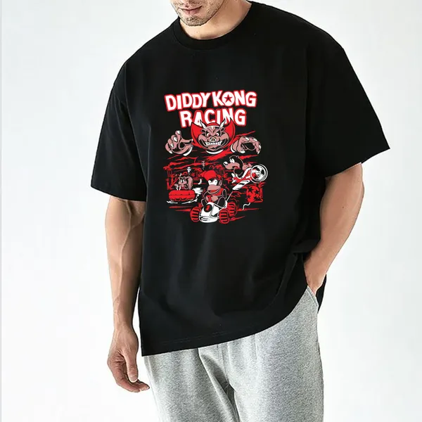 Black_Cotton_Printed_T_Shirt_For_Unisex