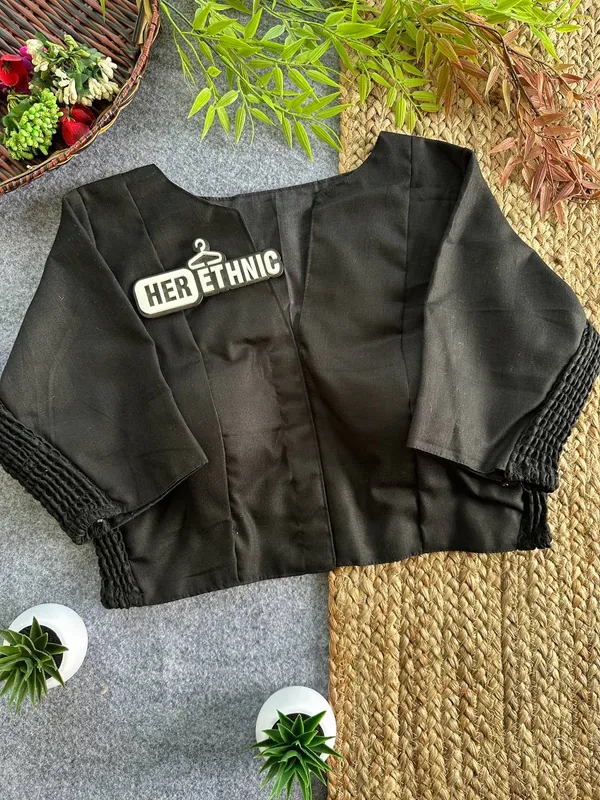 PLAIN_FLEXIFIT_STREACHABLE_BLOUSE