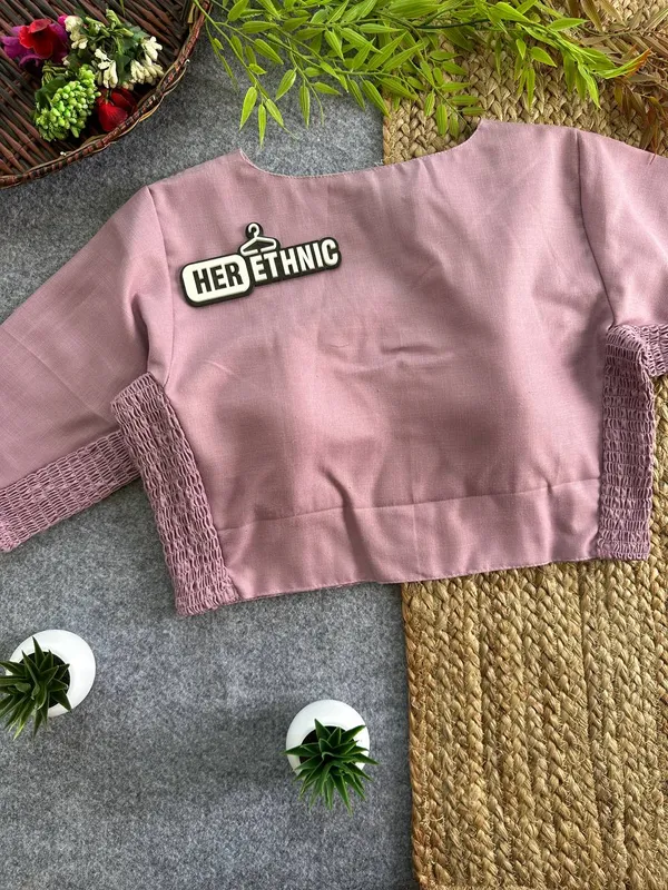 PLAIN_FLEXIFIT_STREACHABLE_BLOUSE