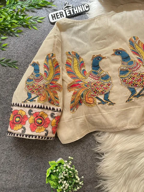 Beautiful_Patch_Work_Designer_Khadi_Handwork_Blouse