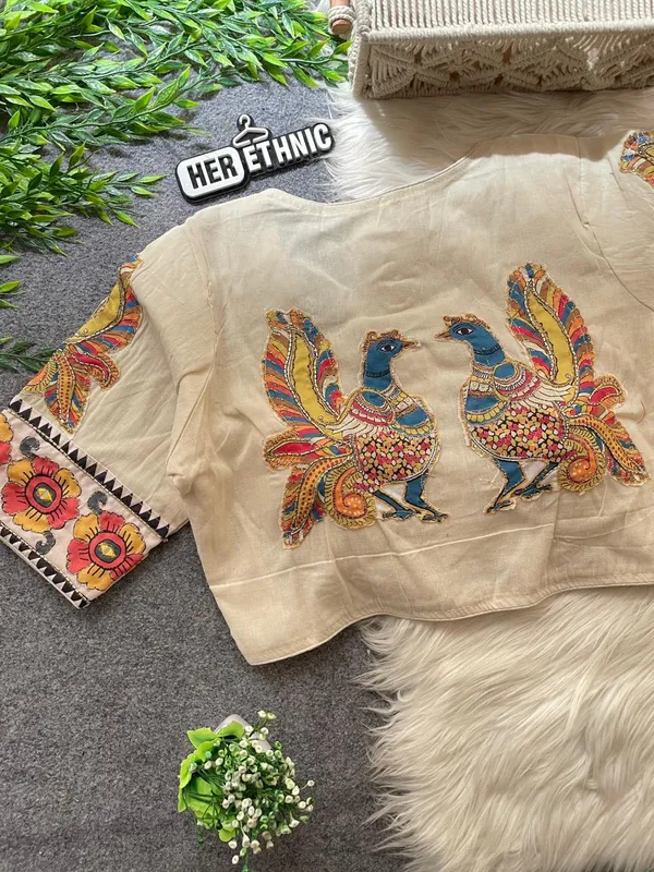 Beautiful_Patch_Work_Designer_Khadi_Handwork_Blouse