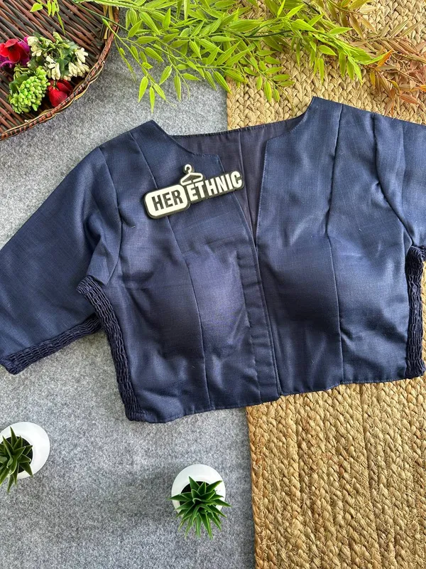 PLAIN_FLEXIFIT_STREACHABLE_BLOUSE