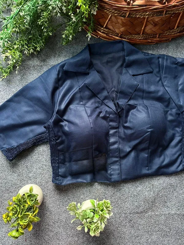PLAIN_COLLAR_FLEXIFIT_STREACHABLE_BLOUSE