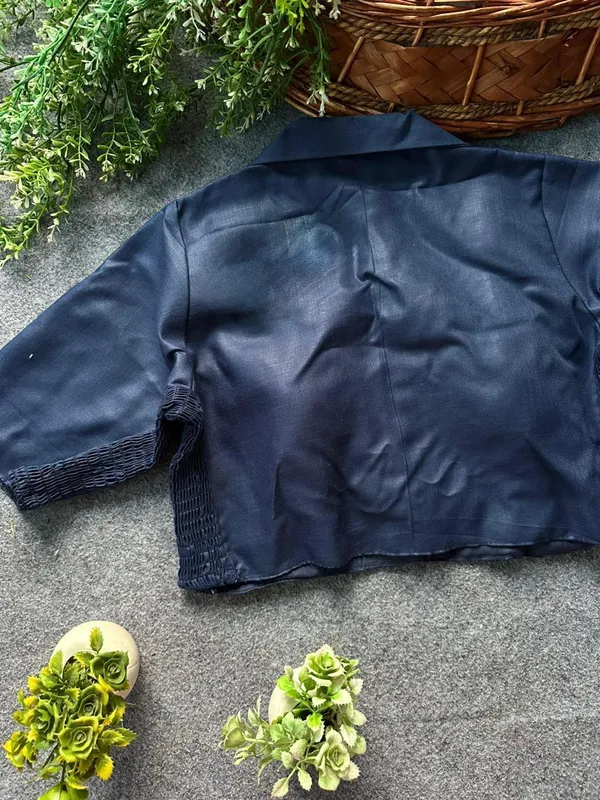 PLAIN_COLLAR_FLEXIFIT_STREACHABLE_BLOUSE
