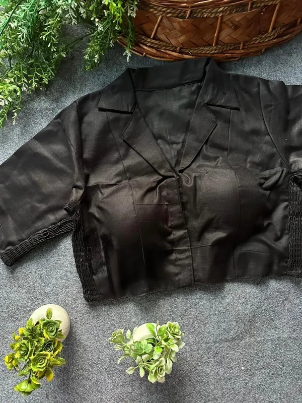PLAIN_COLLAR_FLEXIFIT_STREACHABLE_BLOUSE