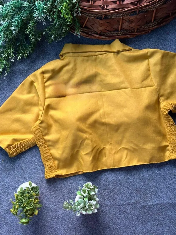 PLAIN_COLLAR_FLEXIFIT_STREACHABLE_BLOUSE