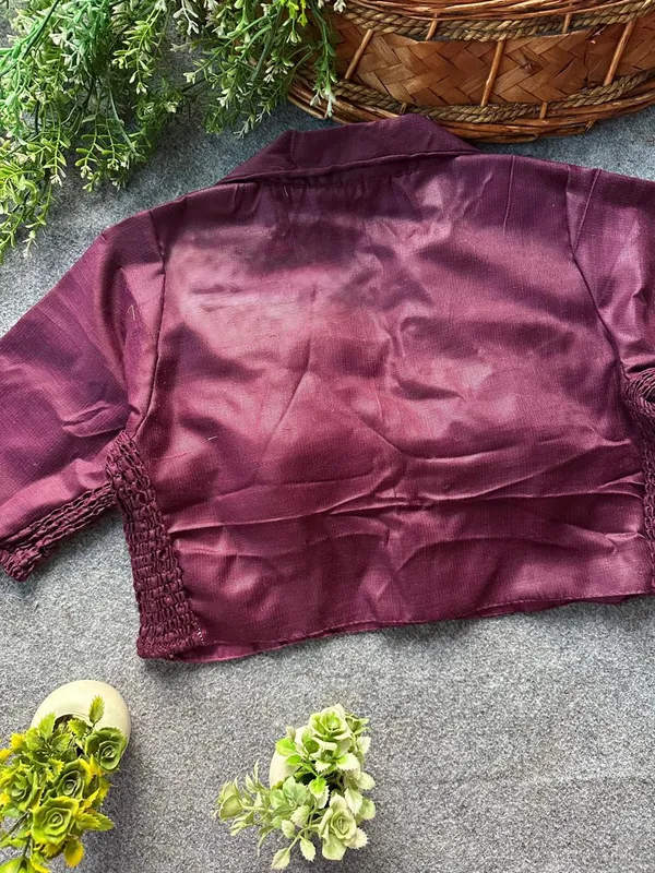 PLAIN_COLLAR_FLEXIFIT_STREACHABLE_BLOUSE