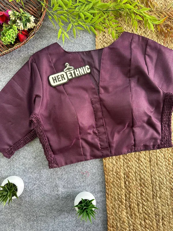 PLAIN_FLEXIFIT_STREACHABLE_BLOUSE