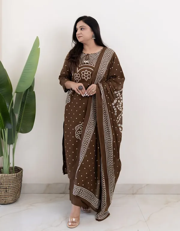 Mocha_Noor_Embellished_Suit_Set