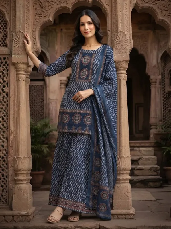 Navratri_Garba_Special_Blue_Gopi_Sharara_Set