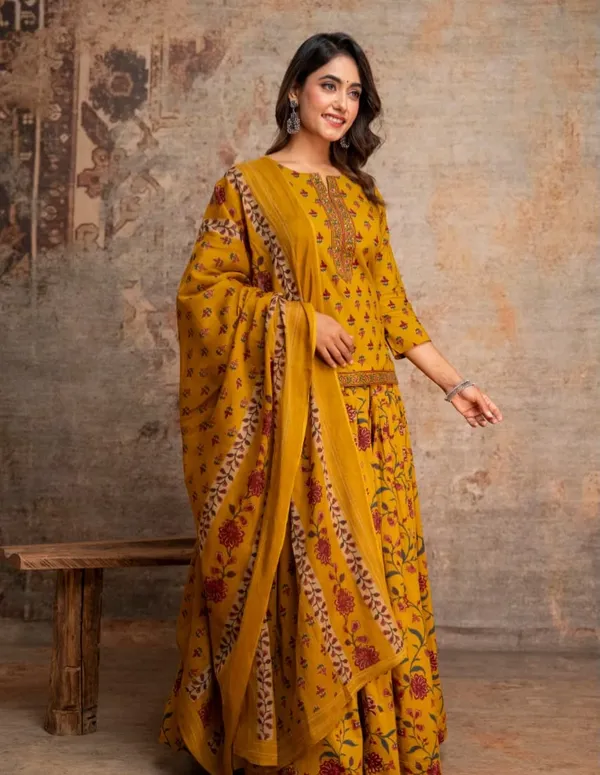 Navratri_Special_Mustard_Gopi_Dress