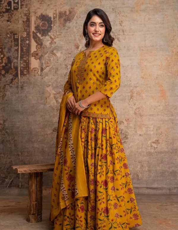 Navratri_Special_Mustard_Gopi_Dress