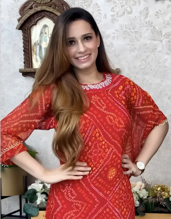 Designer_Fusion_Bandhani_Dress
