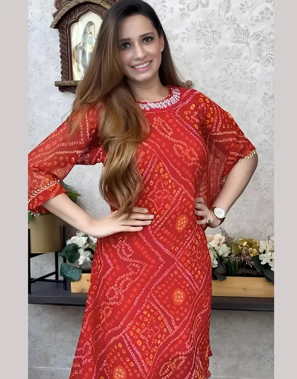 Designer_Fusion_Bandhani_Dress