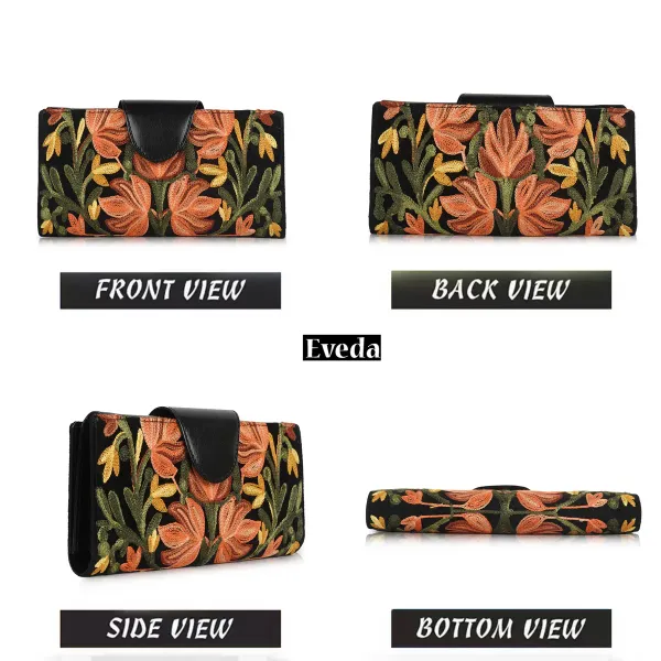 EVEDA_Floral_Embroidered_Wallet_for_Women