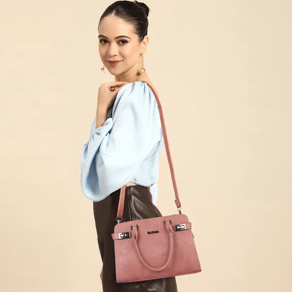 EVEDA_Synthetic_Gorgeous_Stylish_Handel_Design_Women_Handbag