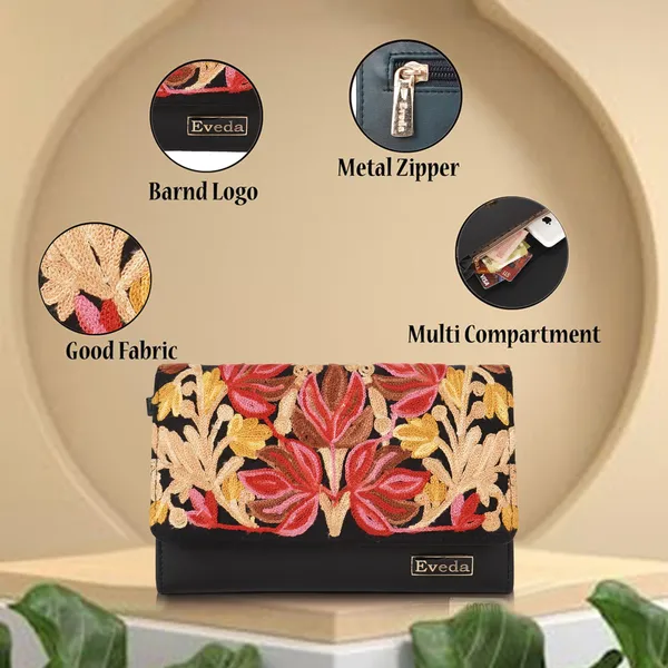 EVEDA_Women_Stylish_Embrodeiry_Clutch