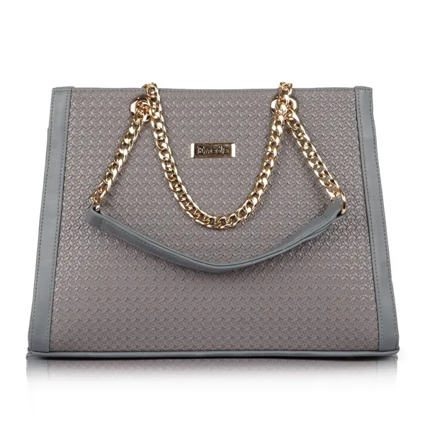 VEDA_Synthetic_Vegan_Leather_Classic_Chain_Strap_Top_Handle_Handheld_Shoulder_Crossbody_Water_Resistant_Handbag_For_Women