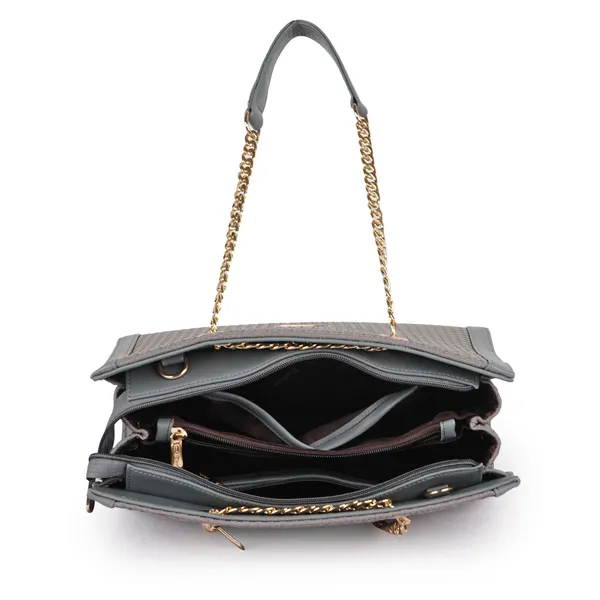 VEDA_Synthetic_Vegan_Leather_Classic_Chain_Strap_Top_Handle_Handheld_Shoulder_Crossbody_Water_Resistant_Handbag_For_Women