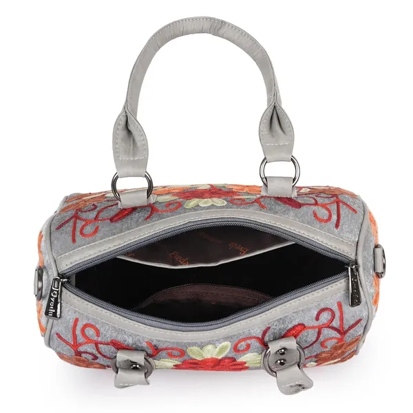 Grey_Floral_Embroidered_Shoulder_Handbag,_Faux_Leather_Handles,_Botanical_Pattern_For_Women