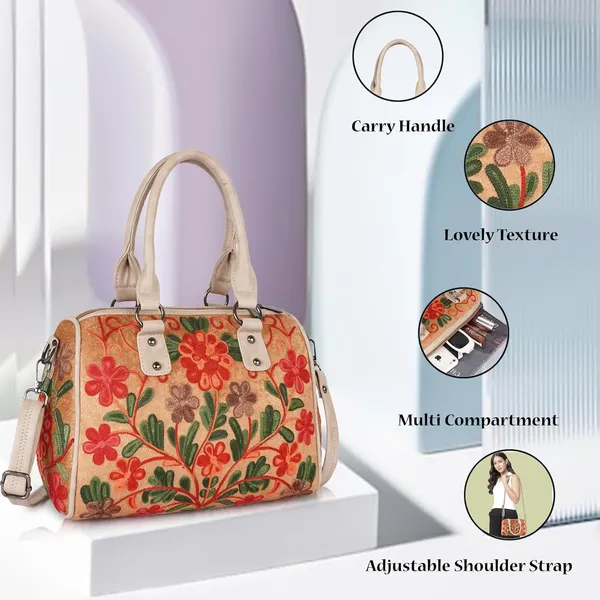 Tan_Floral_Embroidered_Shoulder_Handbag,_Faux_Leather_Handles,_Botanical_Pattern_For_Women