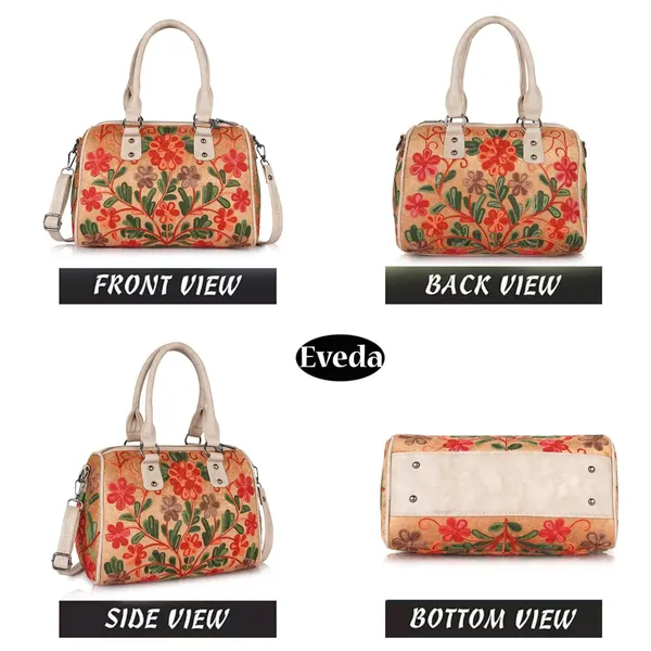 Tan_Floral_Embroidered_Shoulder_Handbag,_Faux_Leather_Handles,_Botanical_Pattern_For_Women