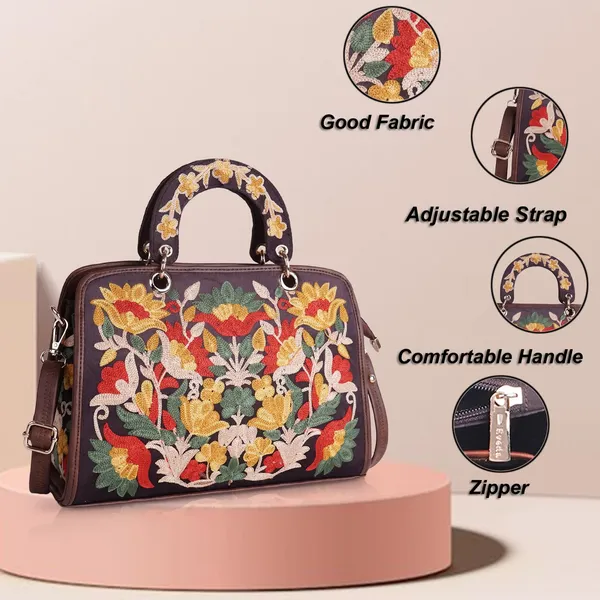 Brown_Leather_Classy_Gorgeous_Embroidered_Stylish_Design_Crossbody_Shoulder_Handbag_With_Embroidered_Handle_For_Women