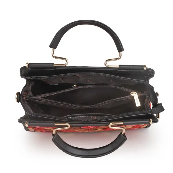 Black_Leather_Stylish_Trendy_Design_Shoulder_Crossbody_Hobo_Handbag_For_Women