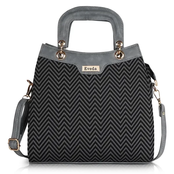 Grey_Leather'S_Hand_Bag_|_Ladies_Purse_|_Shoulder_Bag_For_Women