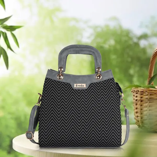 Grey_Leather'S_Hand_Bag_|_Ladies_Purse_|_Shoulder_Bag_For_Women