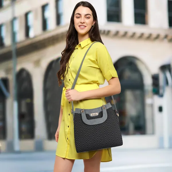 Grey_Leather'S_Hand_Bag_|_Ladies_Purse_|_Shoulder_Bag_For_Women
