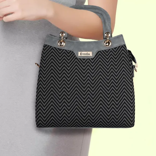 Grey_Leather'S_Hand_Bag_|_Ladies_Purse_|_Shoulder_Bag_For_Women