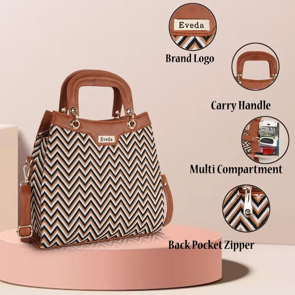 Tan___Leather'S_Hand_Bag_|_Ladies_Purse_|_Shoulder_Bag_For_Women