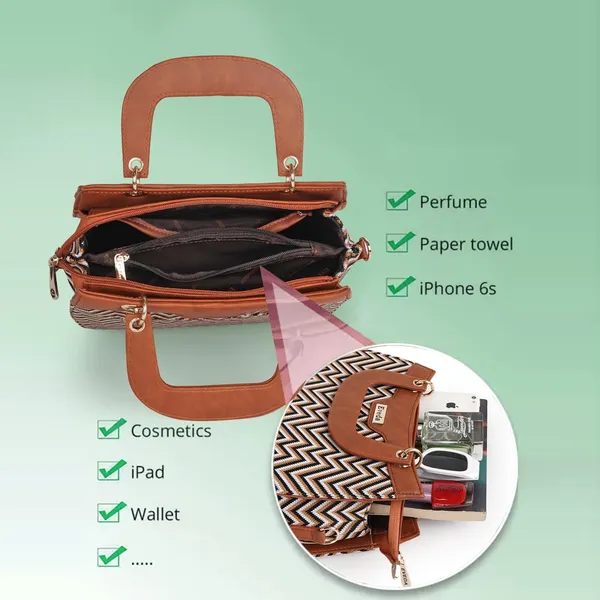 Tan___Leather'S_Hand_Bag_|_Ladies_Purse_|_Shoulder_Bag_For_Women