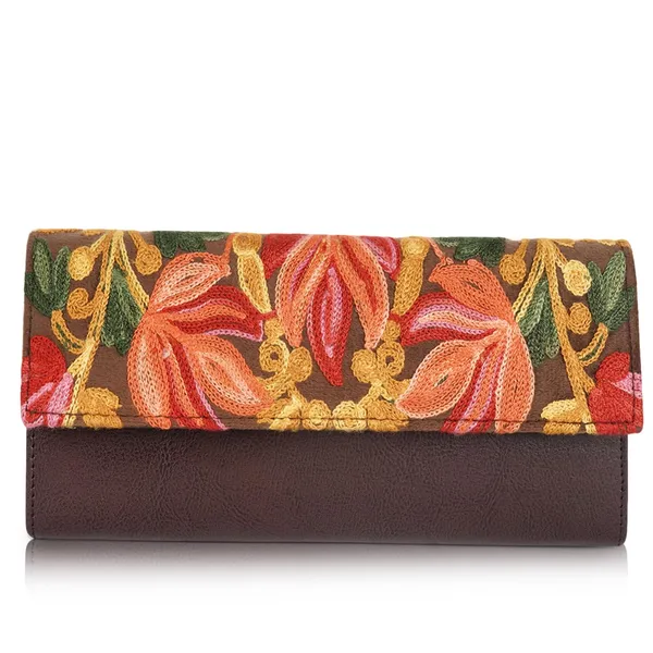 Brown_Gorgeous_Embrodeiry_Clutch_Ladies_Party_Wedding_Purse_Bag_For_Women