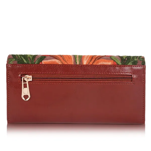 Maroon_Gorgeous_Embrodeiry_Clutch_Ladies_Party_Wedding_Purse_Bag_For_Women