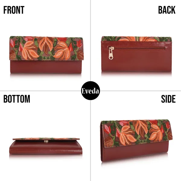 Maroon_Gorgeous_Embrodeiry_Clutch_Ladies_Party_Wedding_Purse_Bag_For_Women