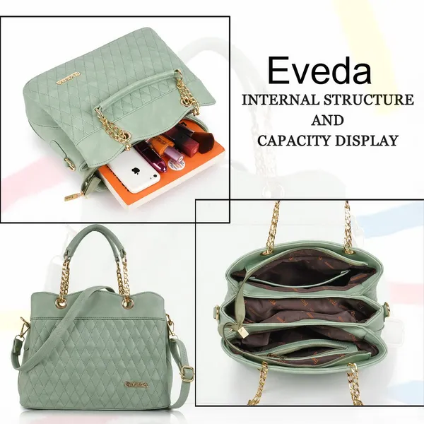 Sea_Green___Vegan_Leather_Classic_Chain_Strap_Top_Handle_Handheld_Shoulder_Crossbody_Water_Resistant_Handbag_For_Women