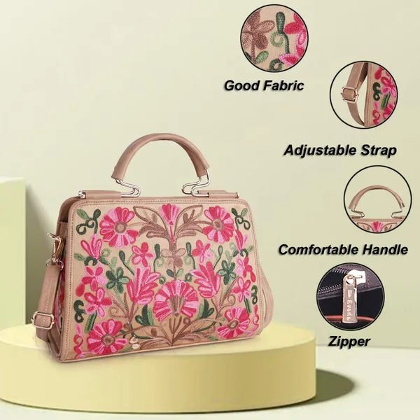 Pink_Leather_Stylish_Trendy_Design_Shoulder_Crossbody_Hobo_Handbag_For_Women